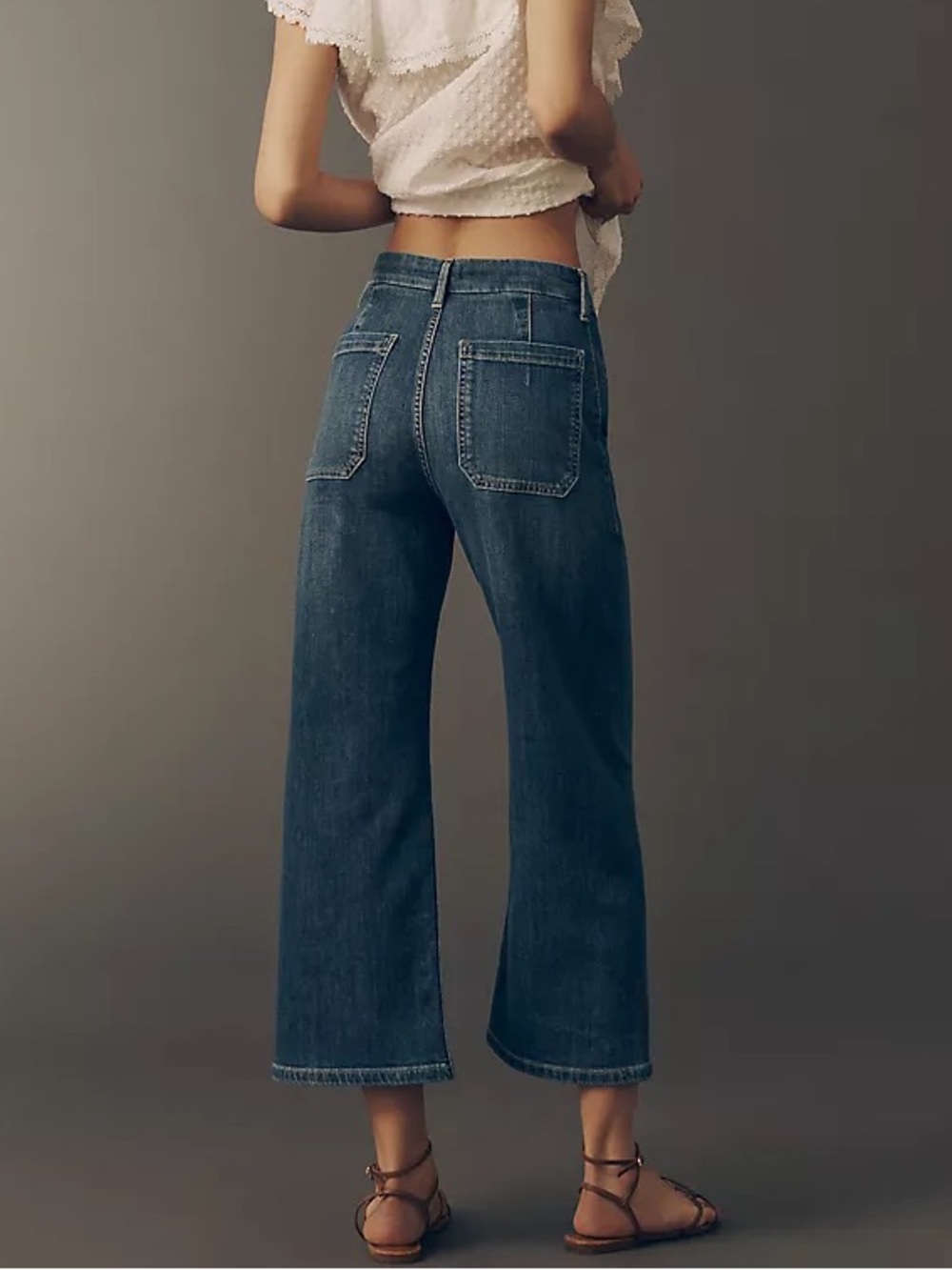 Maeve Welt Pocket High-Rise
Crop Wide-Leg Jeans - Picture 4 of 6